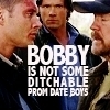 Bobby is NOT a ditchable prom date